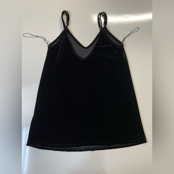 SEEK THE LABEL Black Little Dress Velvet Mini Dress - Picture 2 of 8